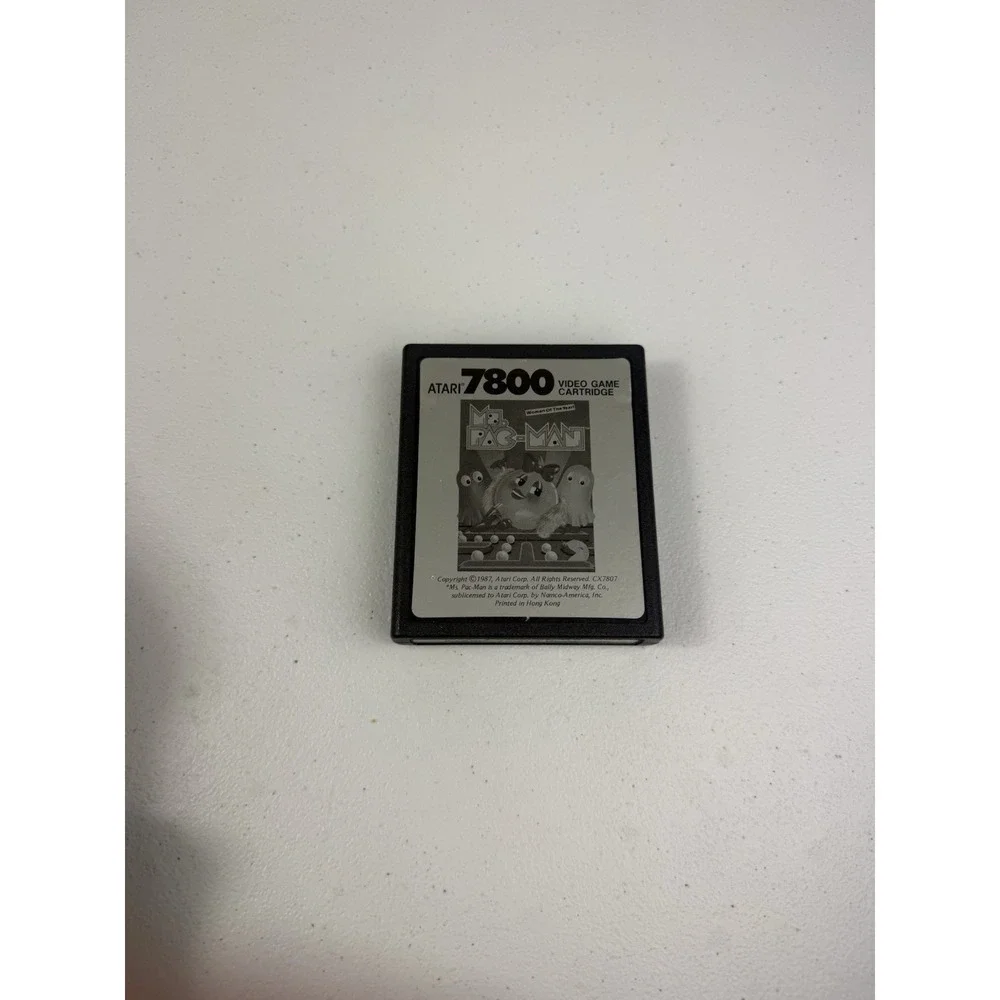 Ms. Pac-Man (Atari 7800, 1986) CART ONLY